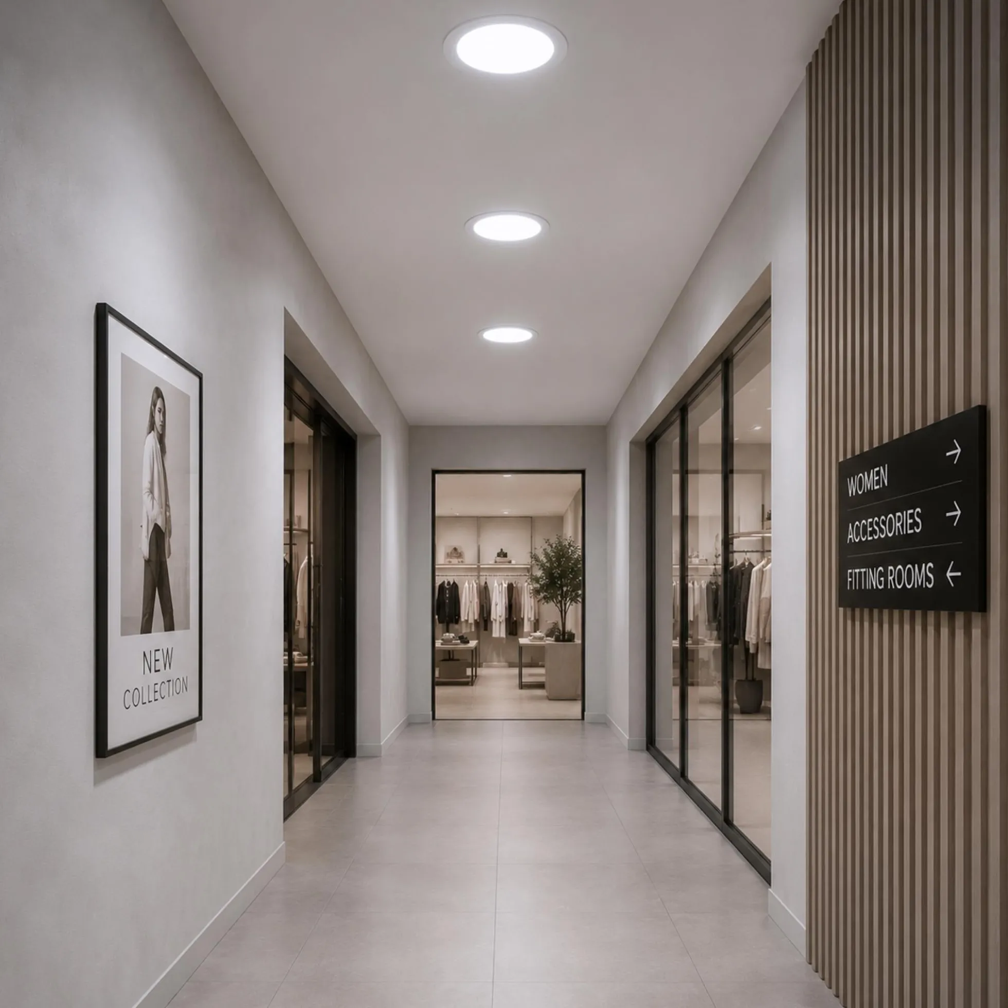 Downlight LED circular empotrable - 3CCT - 18W - 110 lm/W - Corte Ø170mm