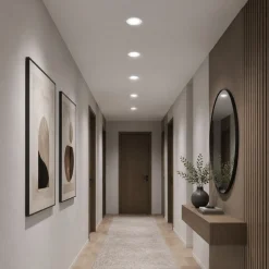 Downlight LED circular empotrable - 3CCT - 6W - 110 lm/W - Corte Ø93mm