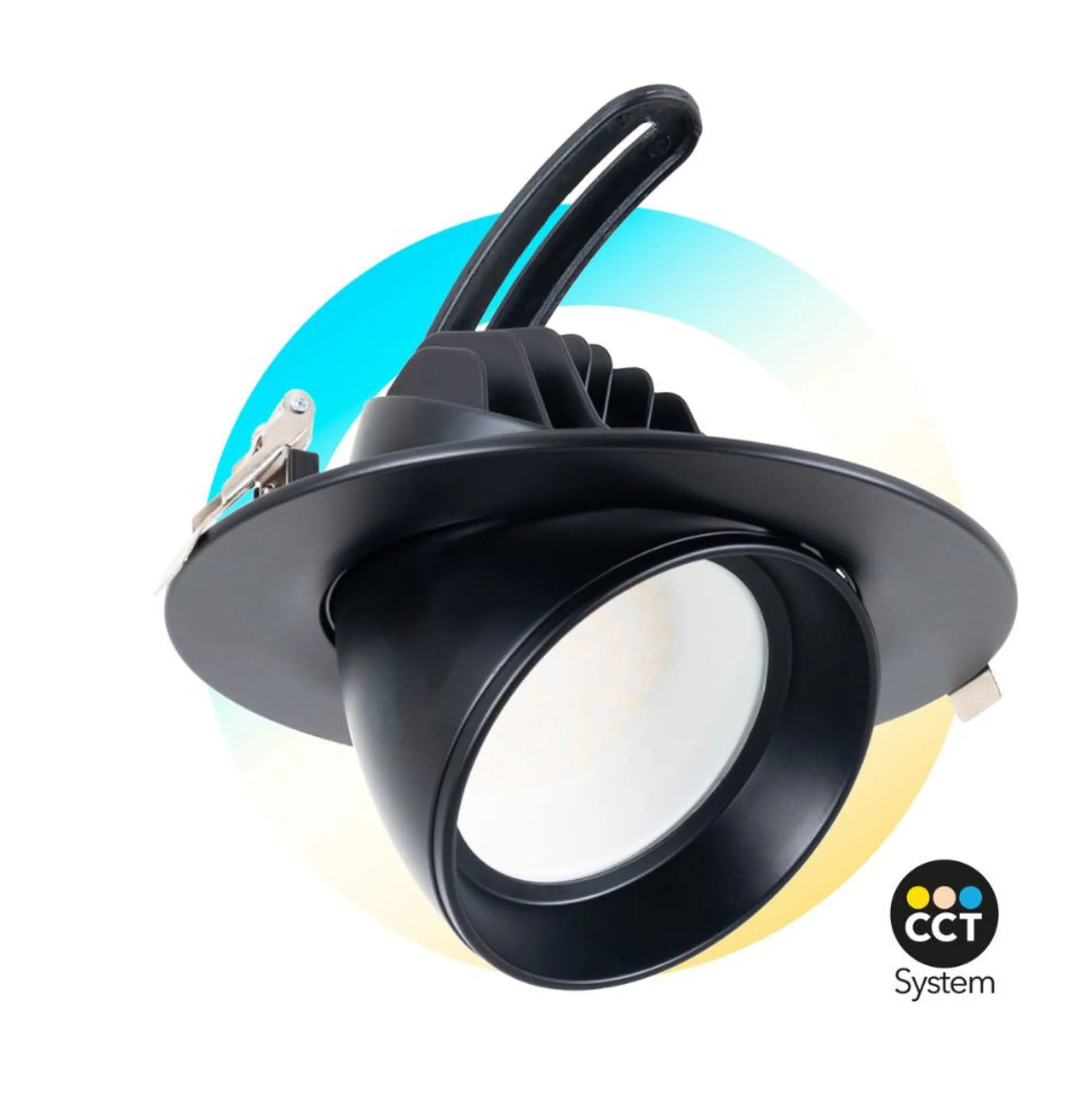 Downlight LED circular orientable CCT 38W - 120° Driver LIFUD
