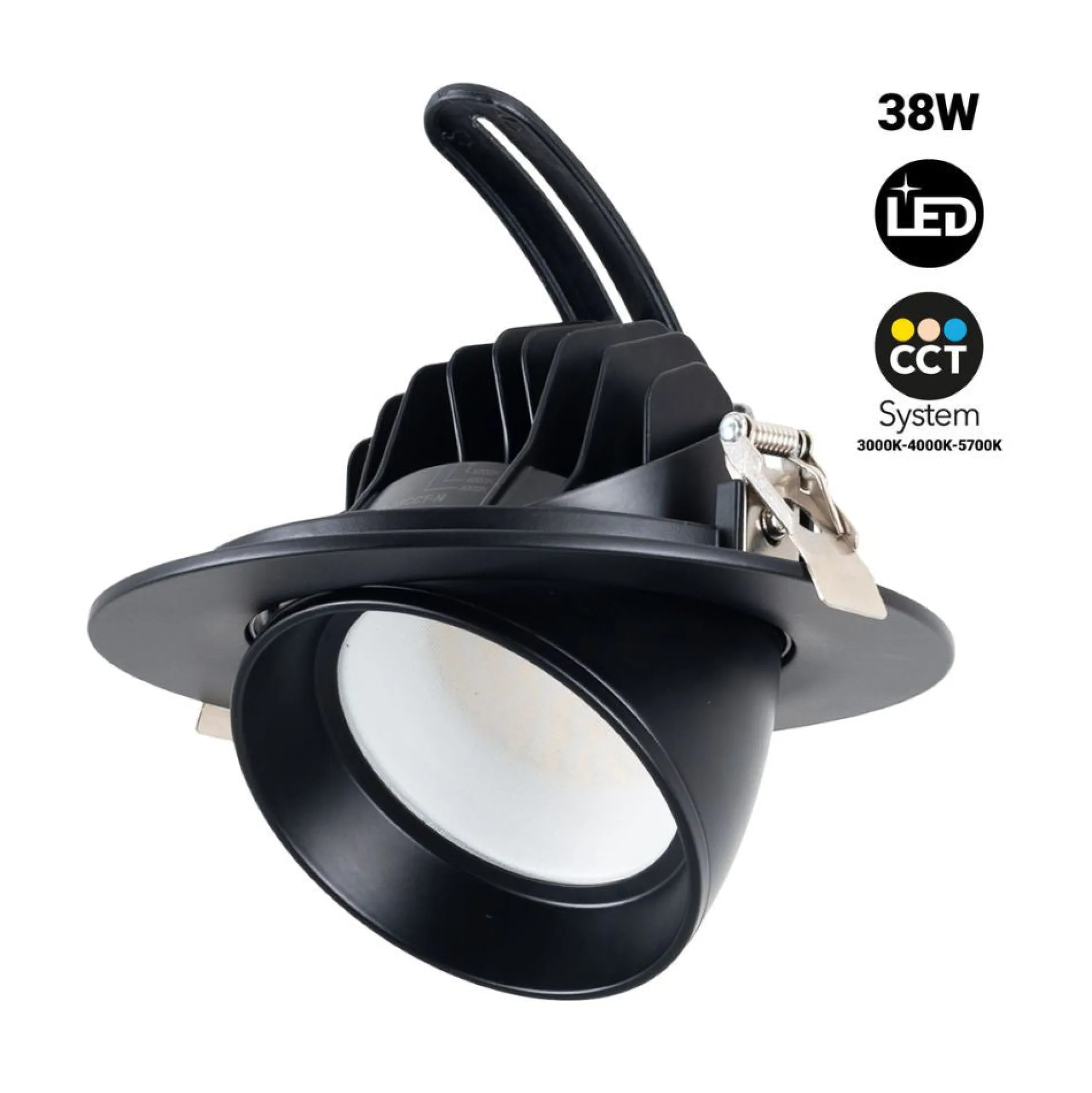 Downlight LED circular orientable CCT 38W - 120° Driver LIFUD