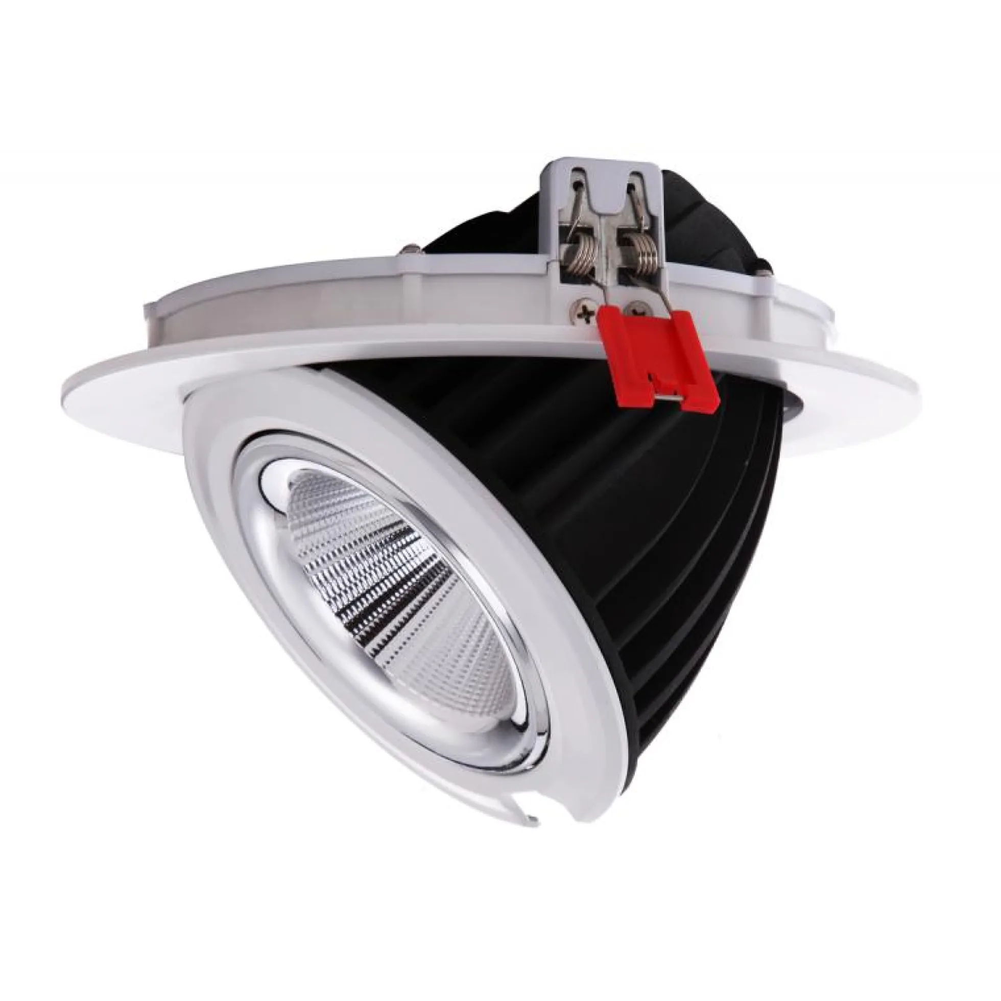 Downlight LED COB CCT 42W - CRI90 - Chip Bridgelux - Driver Lifud - IP20 - Corte Ø 215mm