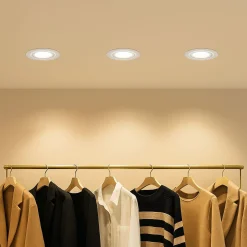 Downlight LED COB CCT 42W - CRI90 - Chip Bridgelux - Driver Lifud - IP20 - Corte Ø 215mm