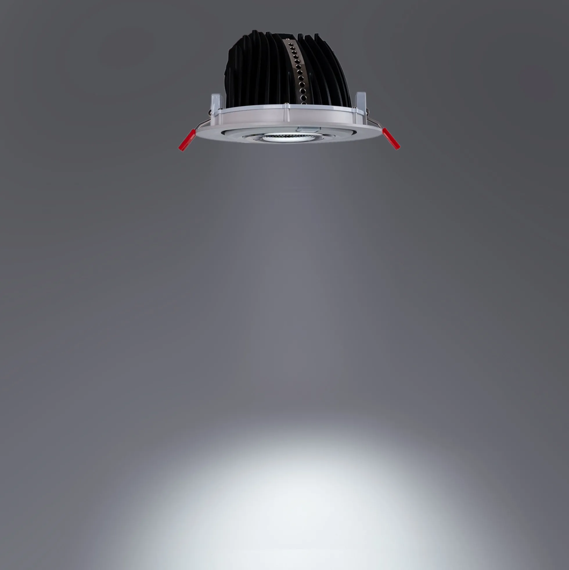 Downlight LED COB CCT 42W - CRI90 - Chip Bridgelux - Driver Lifud - IP20 - Corte Ø 215mm