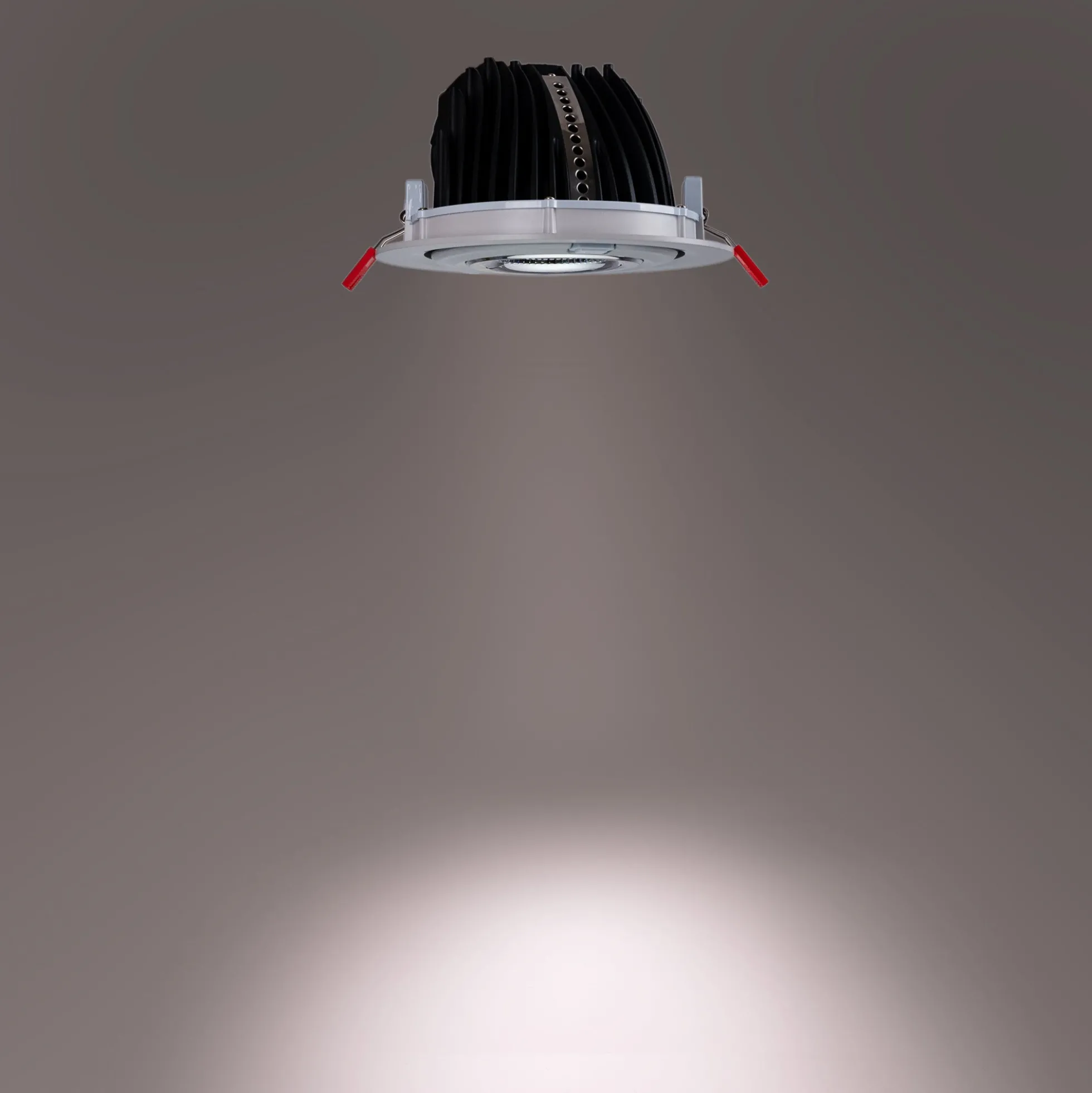Downlight LED COB CCT 42W - CRI90 - Chip Bridgelux - Driver Lifud - IP20 - Corte Ø 215mm