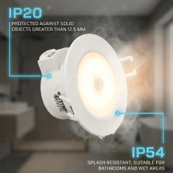 Downlight LED con sensor PIR 