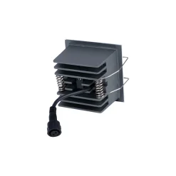 Downlight LED cuadrado empotrable 8W - Blanco - 4 Focos - UGR18 - CRI90 - Chip OSRAM