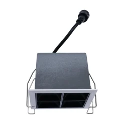 Downlight LED cuadrado empotrable 8W - Blanco - 4 Focos - UGR18 - CRI90 - Chip OSRAM