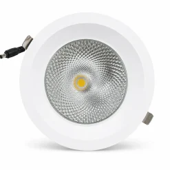 Downlight LED empotrable - Chip especial para pescaderías - 30W - Corte Ø200 mm - IP54 - UGR19