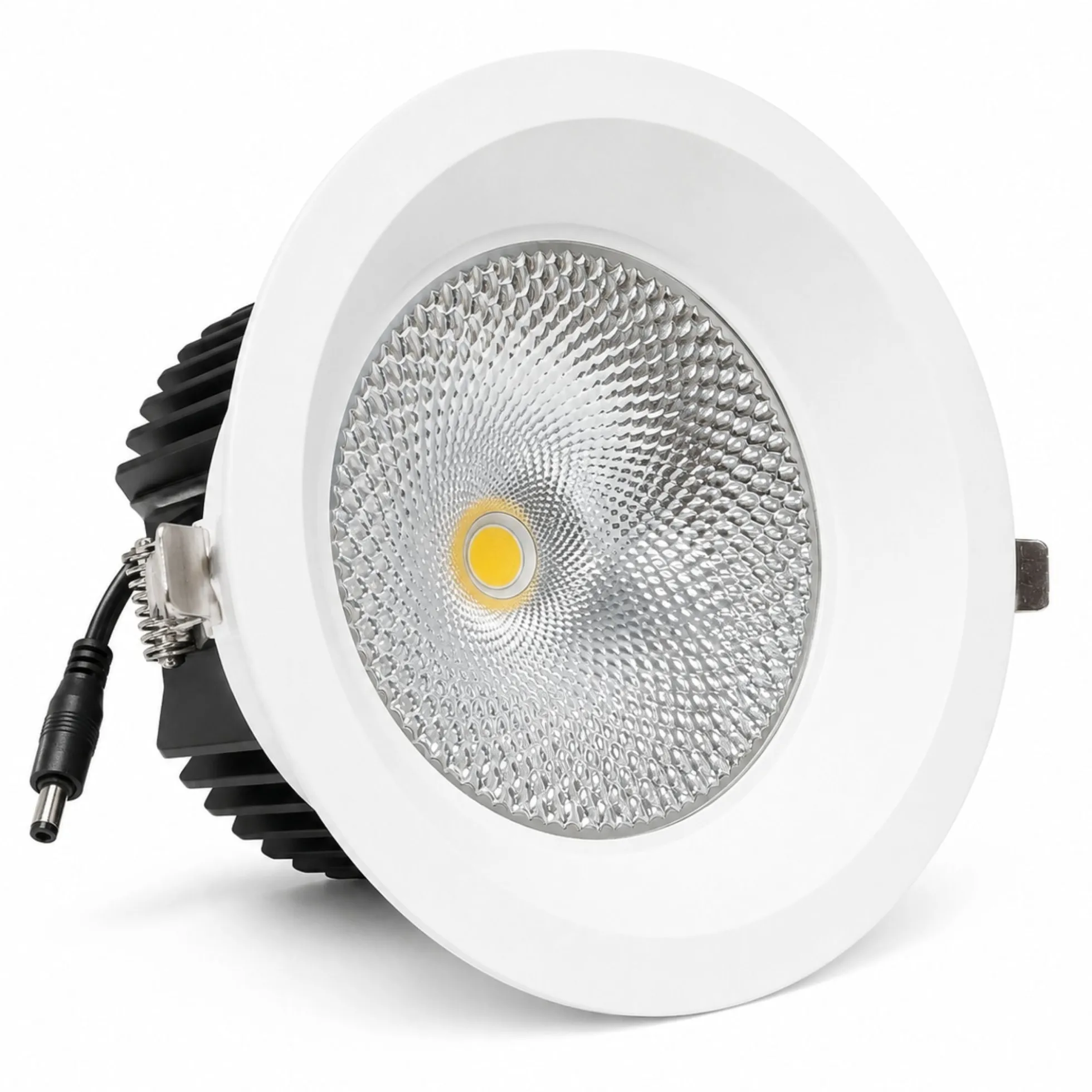 Downlight LED empotrable - Chip especial para joyerías - 30W - Corte Ø200 mm - IP54 - UGR19