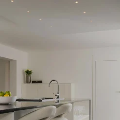 Downlight LED empotrable circular 12W - UGR18 - Corte Ø 70mm - Blanco