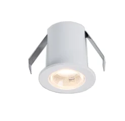 Downlight LED empotrable circular 2W - Chip Osram - UGR18 - Corte Ø 25mm - Blanco