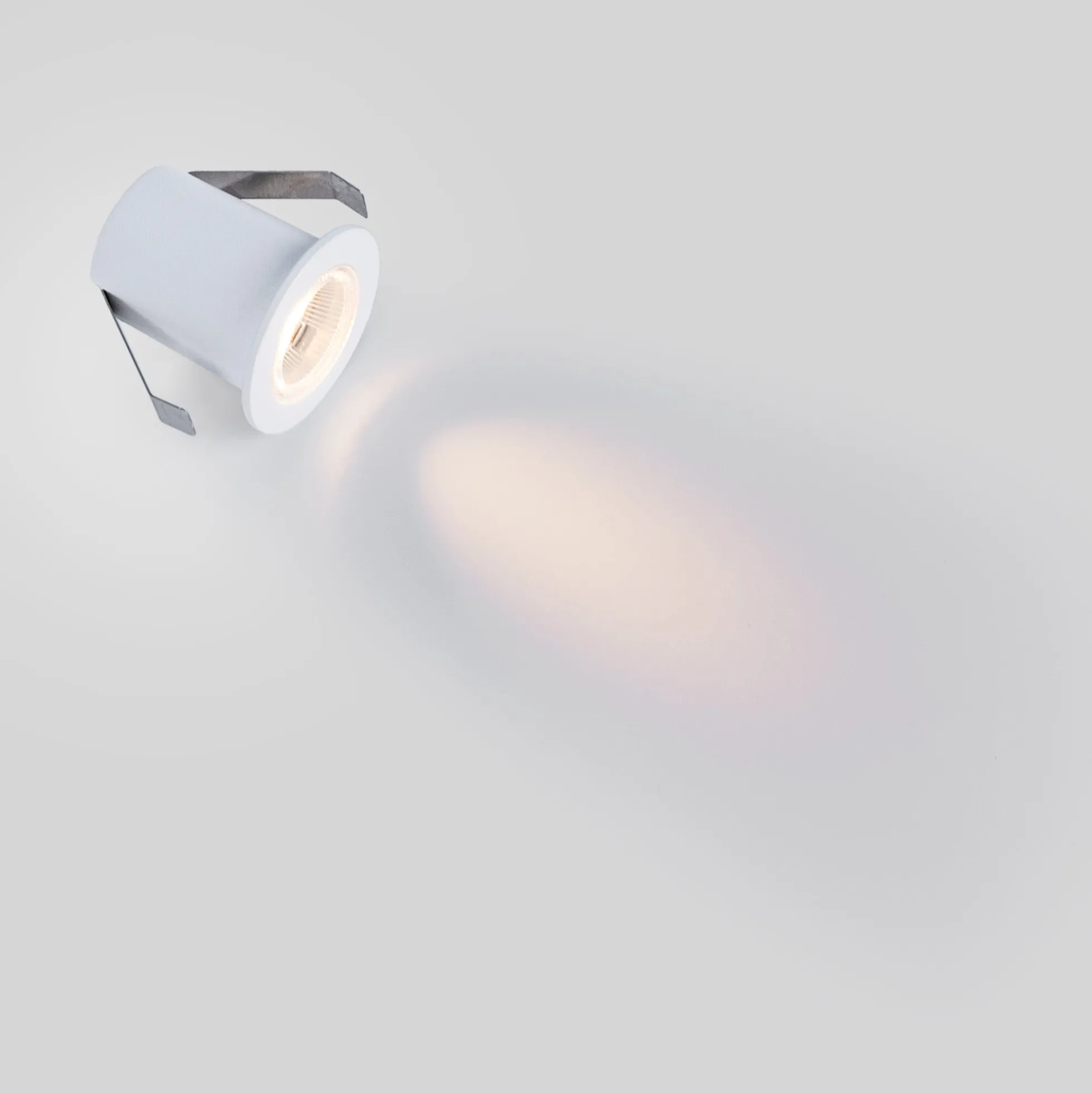 Downlight LED empotrable circular 2W - Chip Osram - UGR18 - Corte Ø 25mm - Blanco