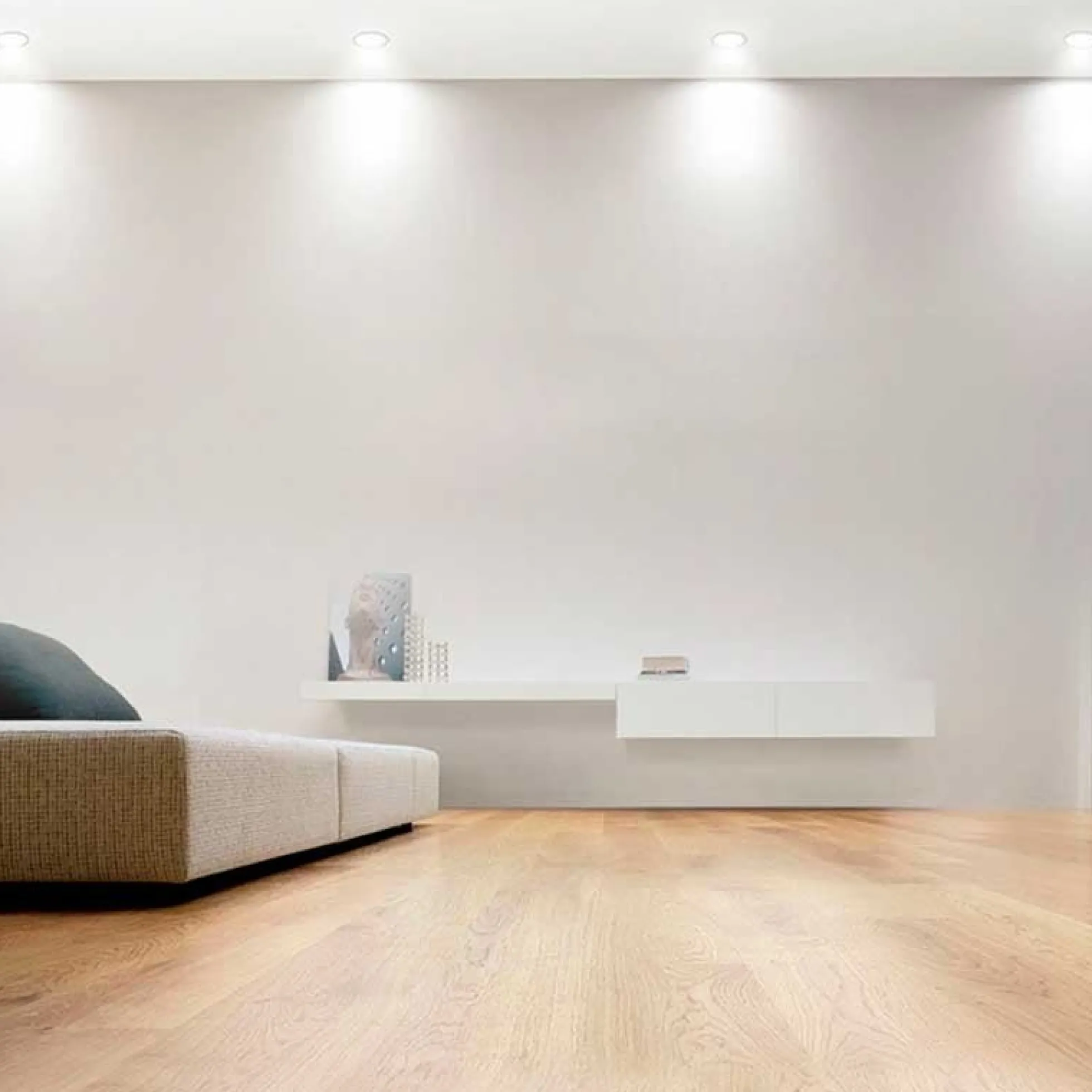 Downlight LED empotrable circular SLIM 12W - Corte Ø155mm