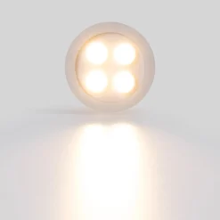 Downlight LED empotrable circular 8W - Chip Osram - UGR18 - Corte Ø 58mm