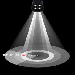 Downlight LED empotrable circular 8W - Chip Osram - UGR18 - Corte Ø 58mm