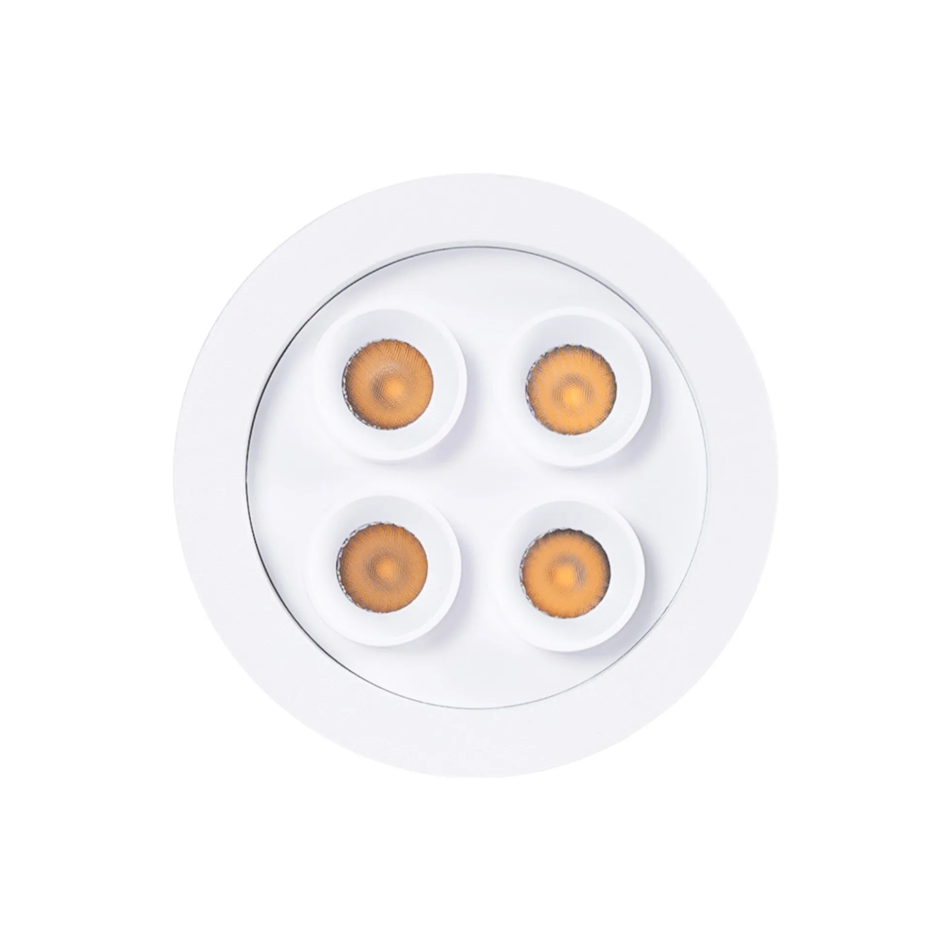 Downlight LED empotrable circular 8W - Chip Osram - UGR18 - Corte Ø 58mm