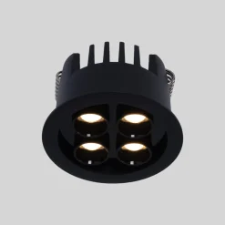 Downlight LED empotrable circular 8W - Chip Osram - UGR18 - Corte Ø 58mm