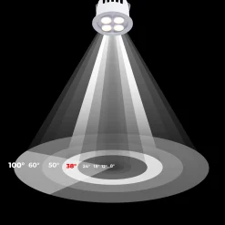 Downlight LED empotrable circular 8W - Chip Osram - UGR18 - Corte Ø 58mm