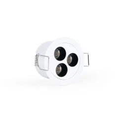 Downlight LED empotrable circular 6W - UGR18 - Corte Ø 55mm - Blanco