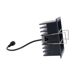 Downlight LED Empotrable Cuadrado Antideslumbrante · Marco -Negro - 18W - 9 Focos - UGR18 - CRI90 - Chip OSRAM