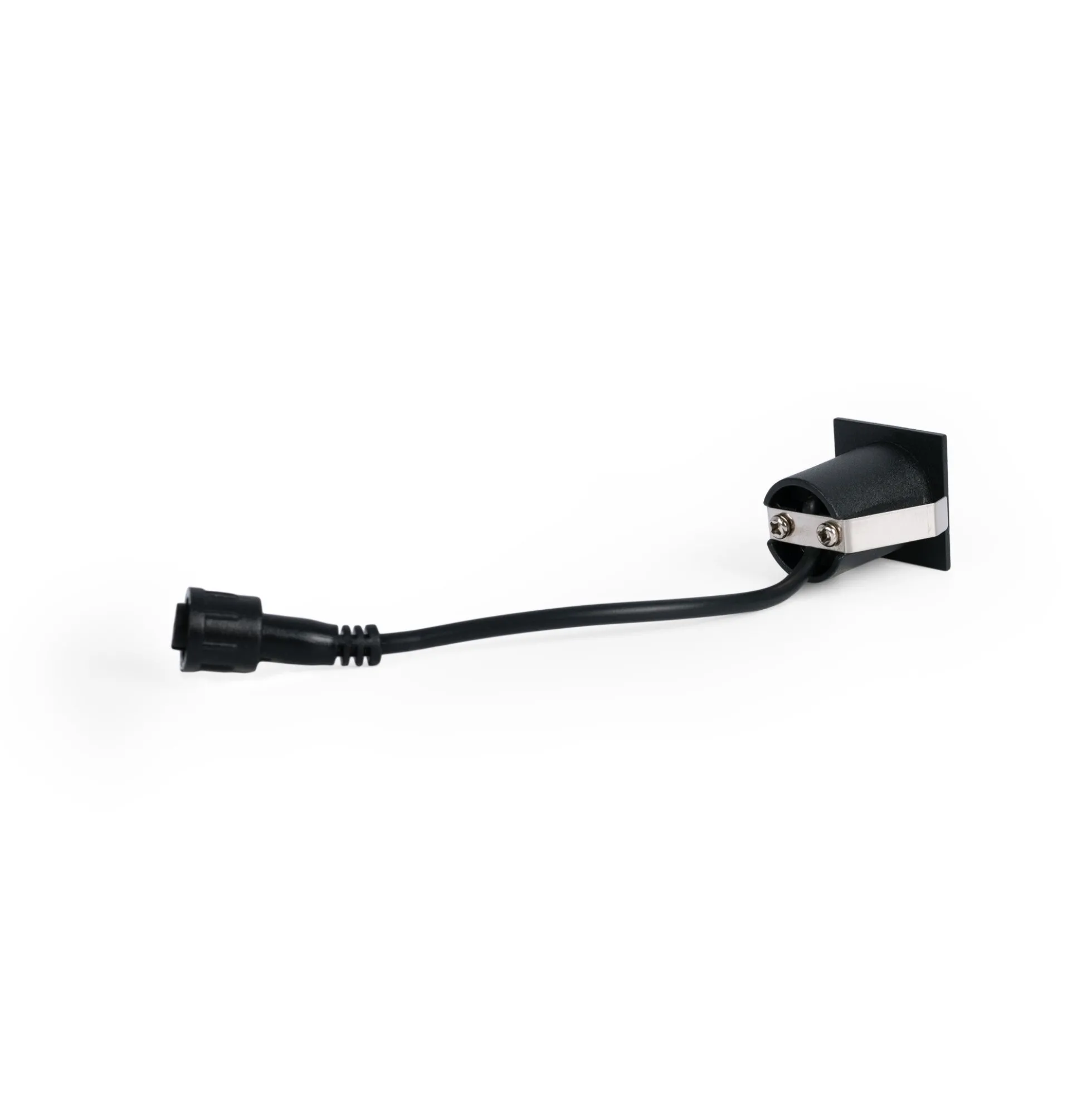 Downlight LED empotrable cuadrado 2W - Chip Osram - UGR18 - Corte Ø 25mm - Negro