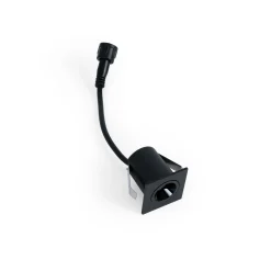 Downlight LED empotrable cuadrado 2W - Chip Osram - UGR18 - Corte Ø 25mm - Negro