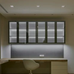Downlight LED Empotrable CuadradoAntideslumbrante - Marco Blanco - 18W - 9 Focos - UGR18 - CRI90 - Chip OSRAM
