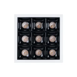 Downlight LED Empotrable CuadradoAntideslumbrante - Marco Blanco - 18W - 9 Focos - UGR18 - CRI90 - Chip OSRAM