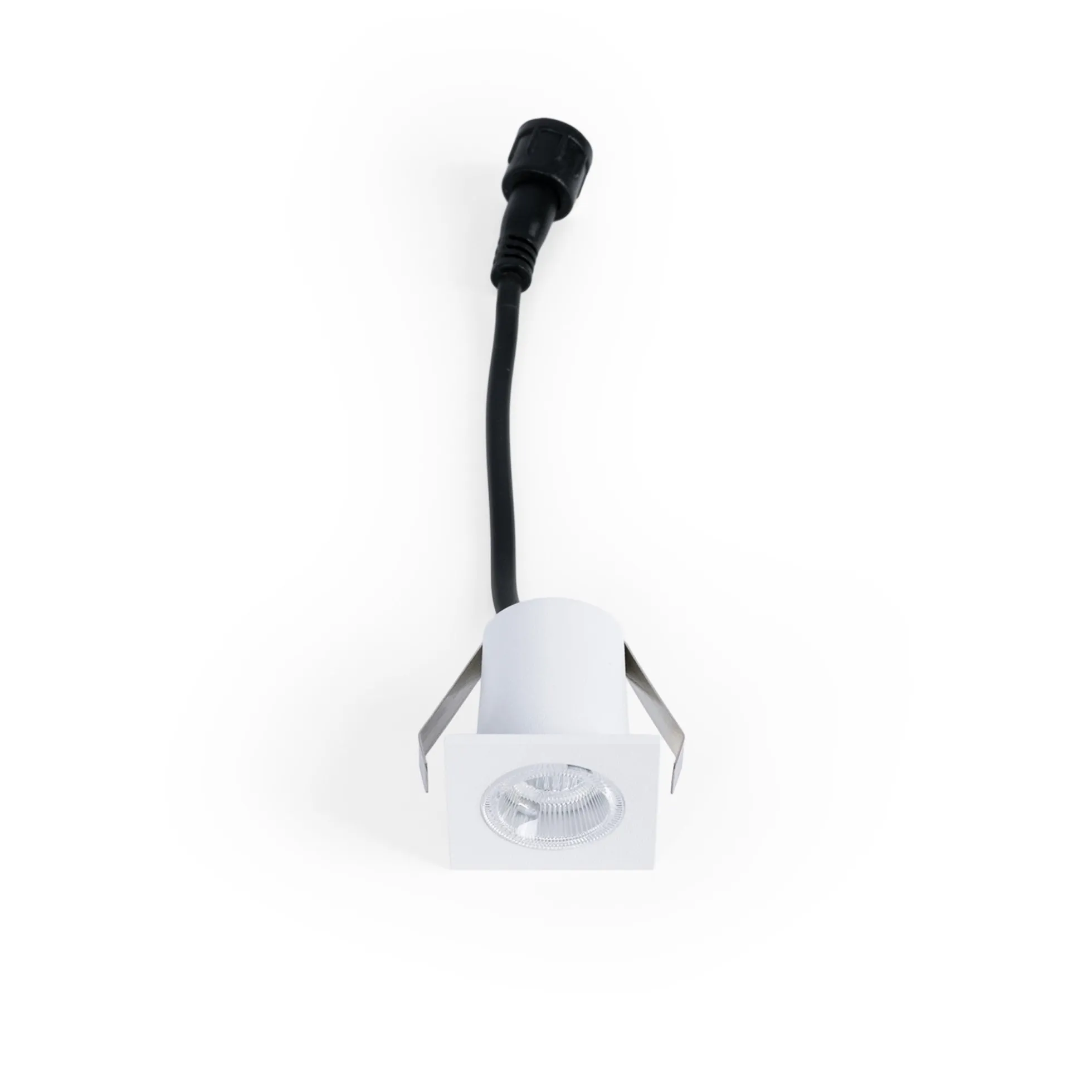 Downlight LED empotrable cuadrado 2W - Chip Osram - UGR18 - Corte Ø 25mm - Blanco