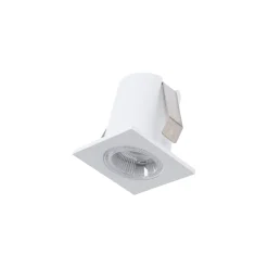 Downlight LED empotrable cuadrado 2W - Chip Osram - UGR18 - Corte Ø 25mm - Blanco