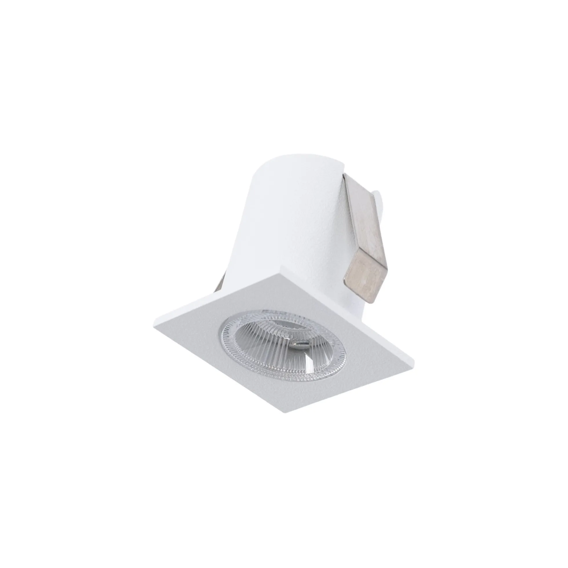 Downlight LED empotrable cuadrado 2W - Chip Osram - UGR18 - Corte Ø 25mm - Blanco