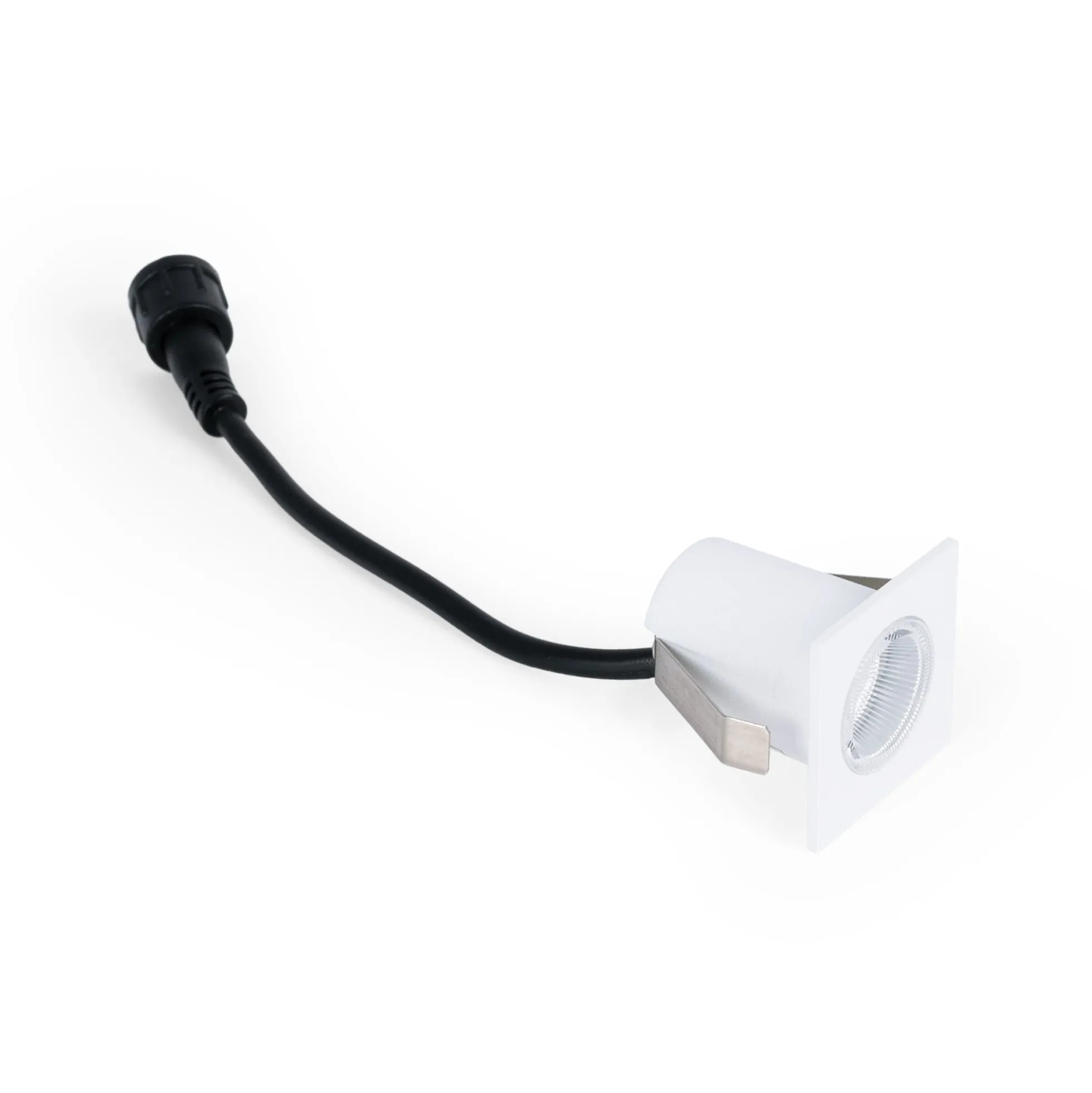 Downlight LED empotrable cuadrado 2W - Chip Osram - UGR18 - Corte Ø 25mm - Blanco