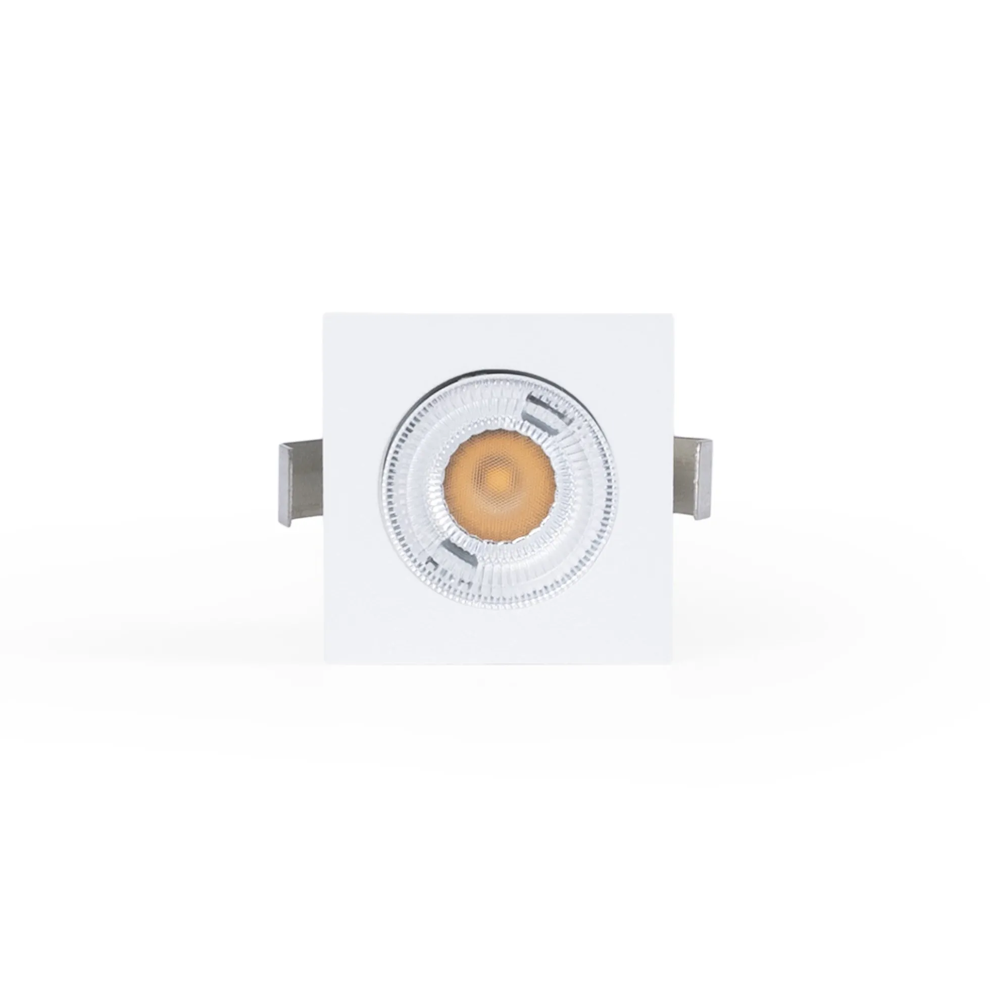 Downlight LED empotrable cuadrado 2W - Chip Osram - UGR18 - Corte Ø 25mm - Blanco