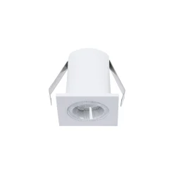 Downlight LED empotrable cuadrado 2W - Chip Osram - UGR18 - Corte Ø 25mm - Blanco