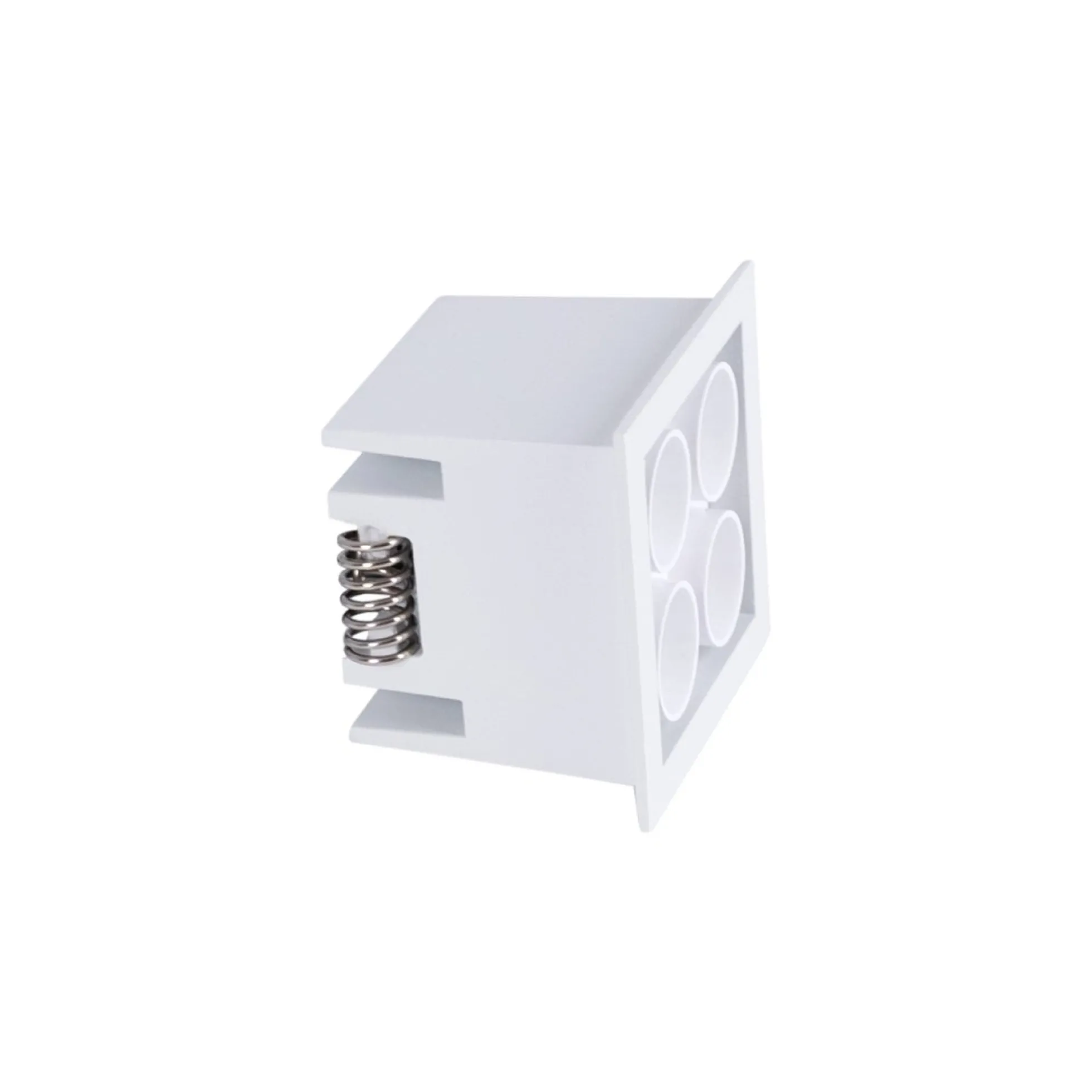 Downlight LED empotrable cuadrado 8W - Chip Osram - UGR18 - Corte 48 x 48 mm