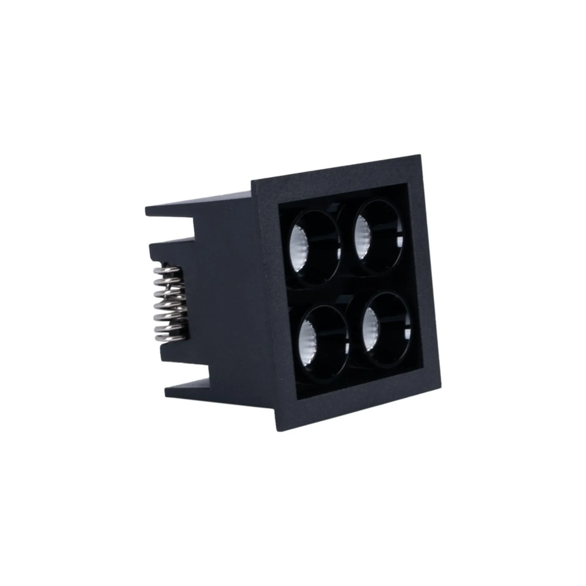 Downlight LED empotrable cuadrado 8W - Chip Osram - UGR18 - Corte 48 x 48 mm