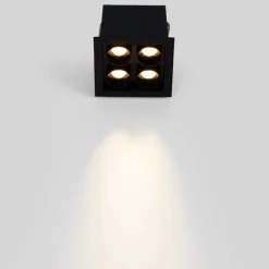 Downlight LED empotrable cuadrado 8W - Chip Osram - UGR18 - Corte 48 x 48 mm