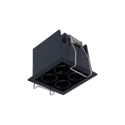 Downlight LED empotrable cuadrado 8W - Chip Osram - UGR18 - Corte 48 x 48 mm