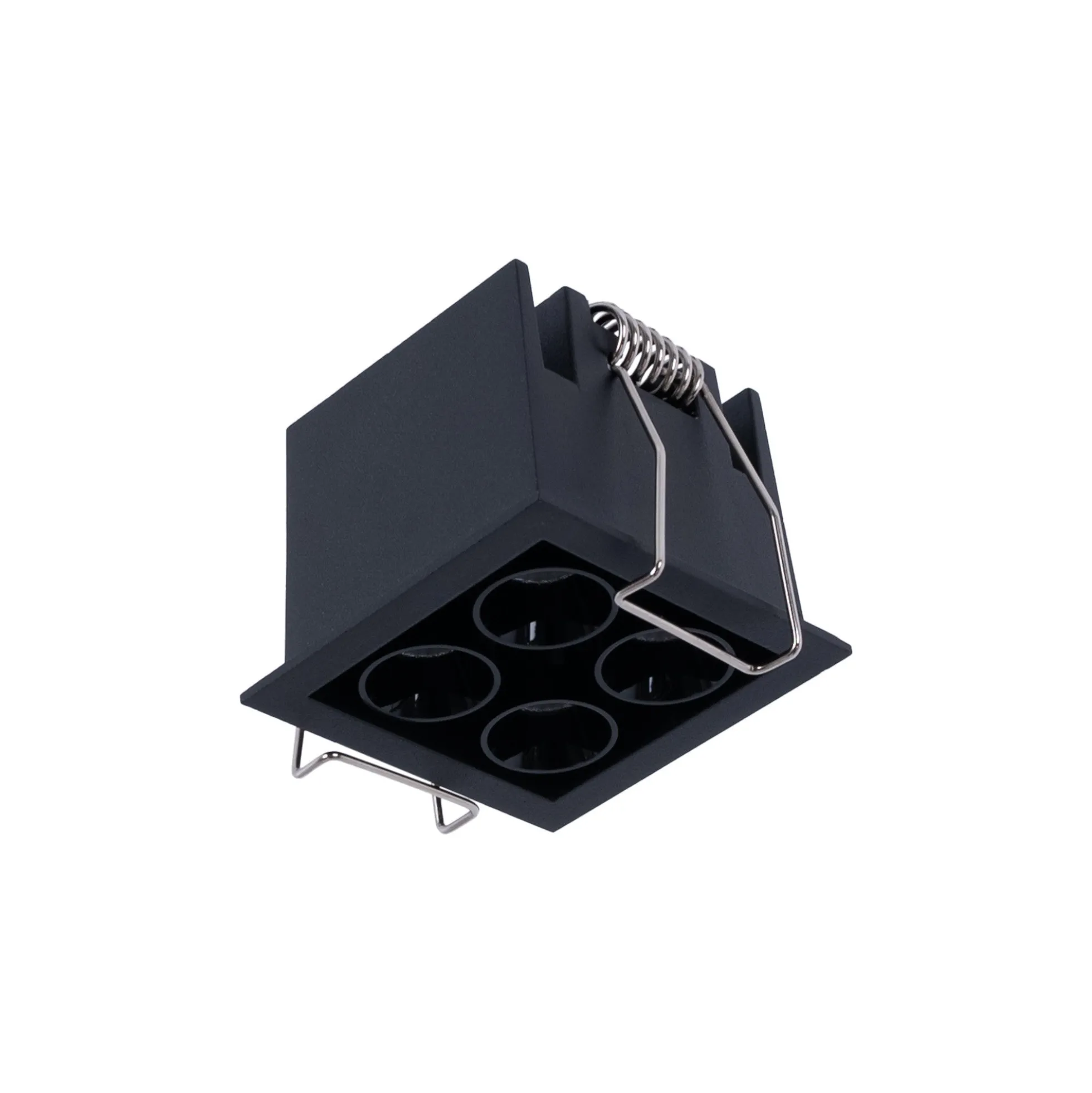 Downlight LED empotrable cuadrado 8W - Chip Osram - UGR18 - Corte 48 x 48 mm