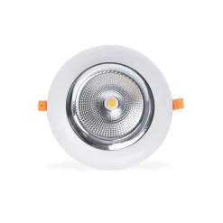 Downlight LED especial para verdulerías - 40W - Driver Philips - Corte Ø210 mm