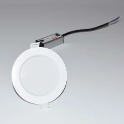 Downlight LED estanco empotrable - IP65 - 8W - Corte Ø 80-95mm