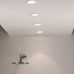 Downlight LED estanco empotrable - IP65 - 15W - Corte Ø 145-160mm
