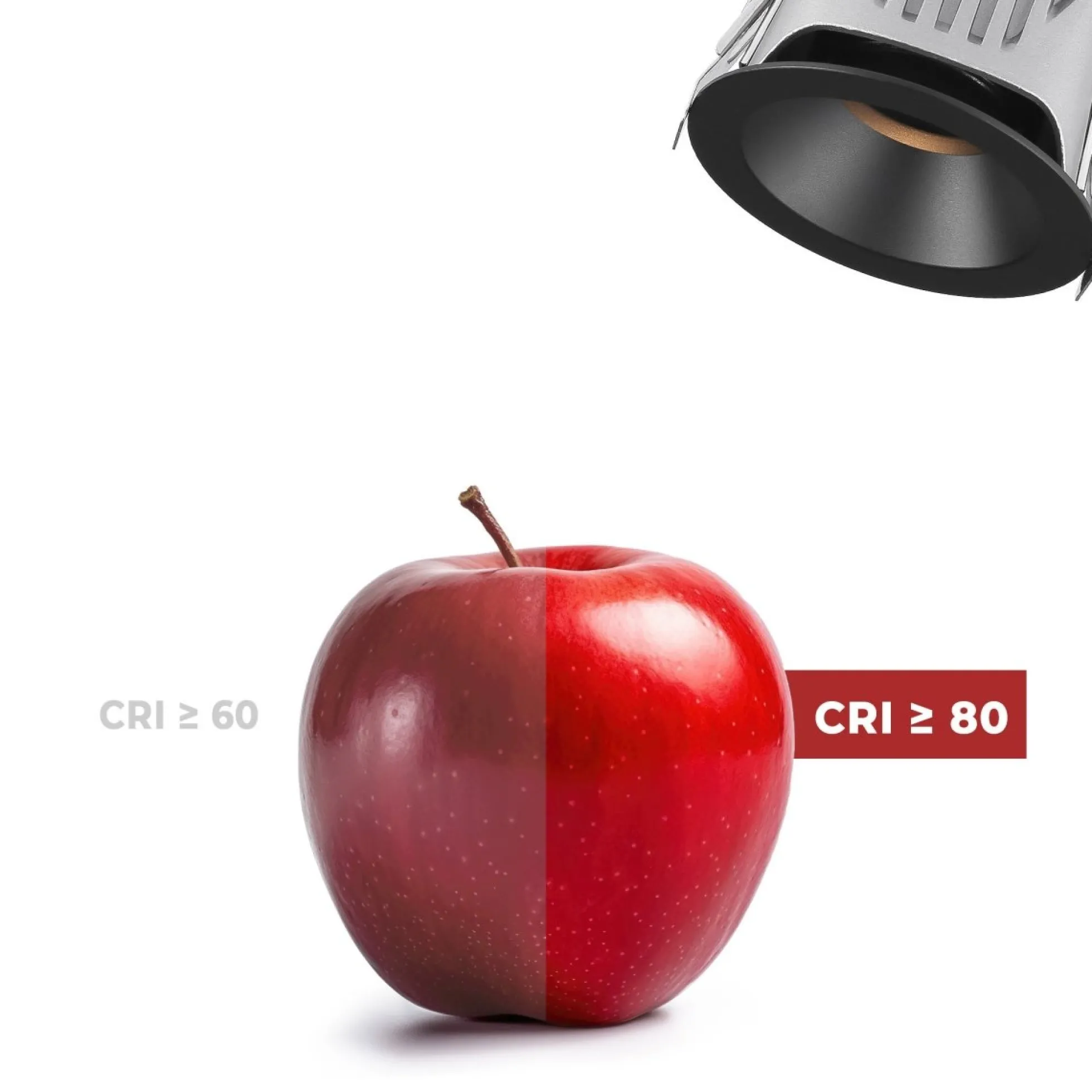 Downlight LED exterior 12W - CCT - Chip OSRAM - Driver PHILIPS - Corte Ø 75mm - IP54