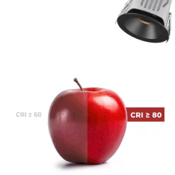 Downlight LED exterior 6W - CCT - Chip OSRAM - Driver PHILIPS - Corte Ø 55mm - IP54