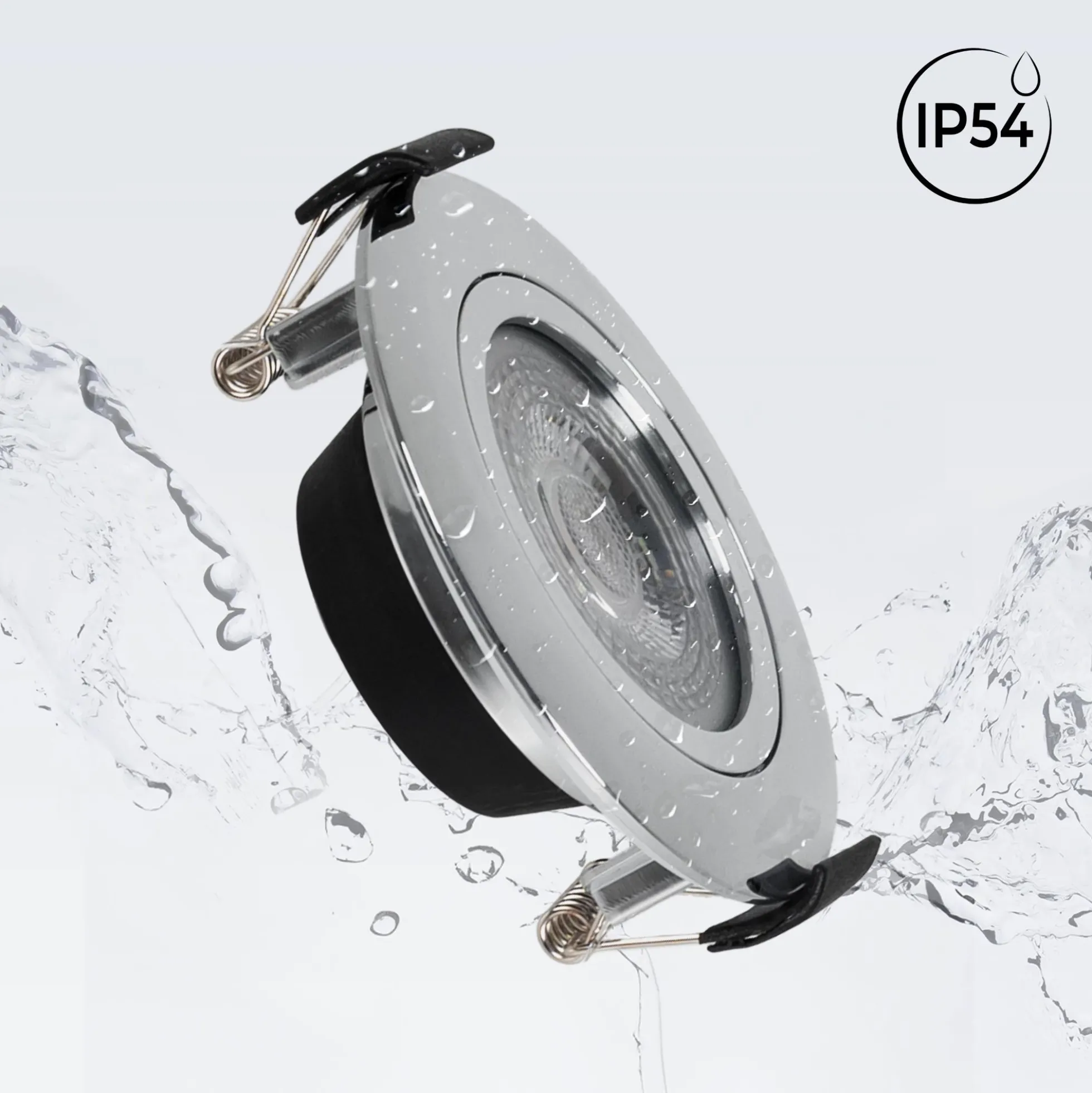 Downlight LED exterior - 7W - CCT - 630lm - Corte Ø 70mm - IP54