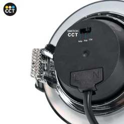 Downlight LED exterior - 7W - CCT - 630lm - Corte Ø 70mm - IP54