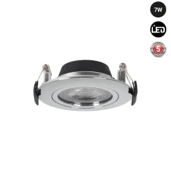 Downlight LED interior - 7W - CCT - DIMABLE TRIAC - 630lm - Corte Ø 70mm - IP20