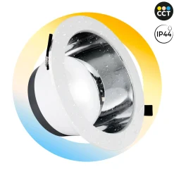 Downlight LED IP44 potencia ajustable 20W/25W/30W - CCT - 100lm/W - Corte Ø 200mm