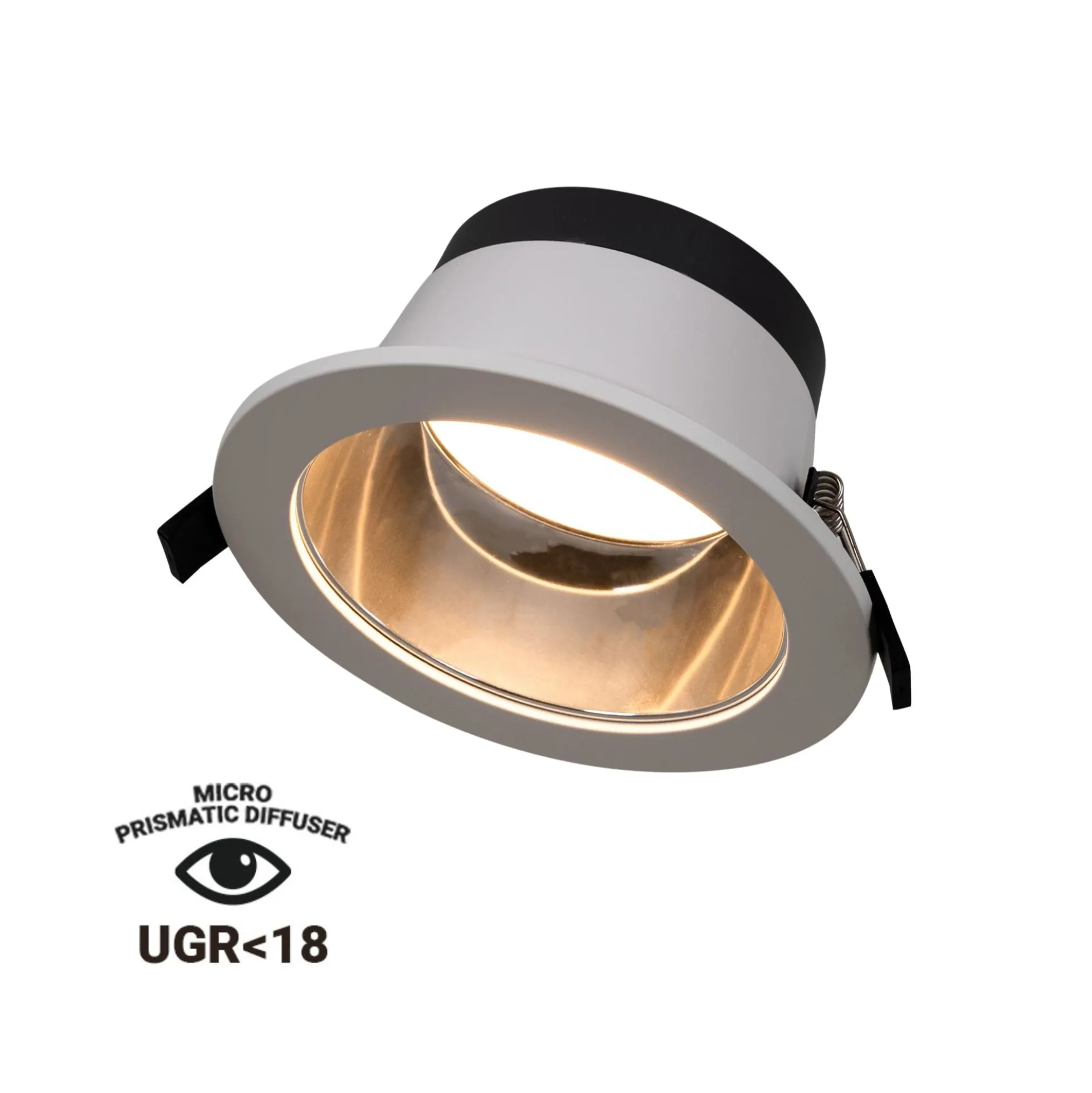 Downlight LED IP44 potencia ajustable 10W/15W/20W - CCT - 100lm/W - Corte Ø 150mm