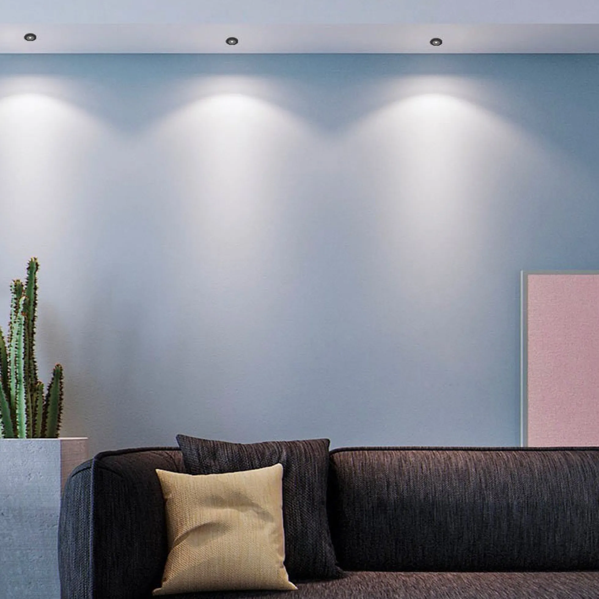 Downlight LED Mini 3W - Chip OSRAM - Bajo UGR - CRI 90 - Ø 40mm